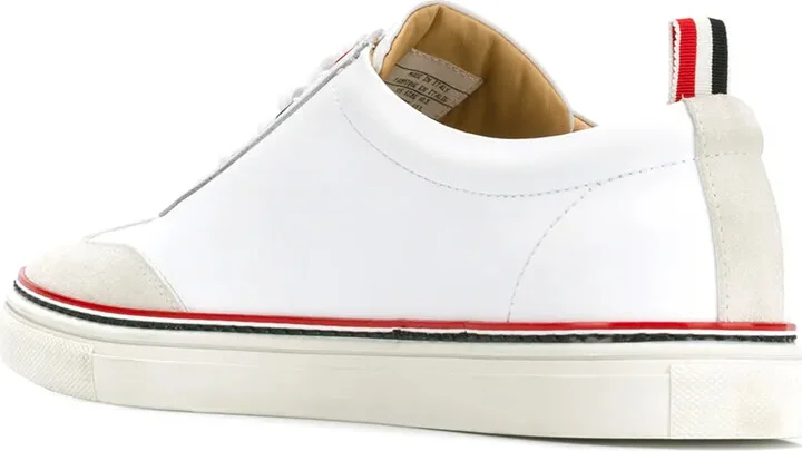 Low-Top Calfskin Sneakers - Image 3