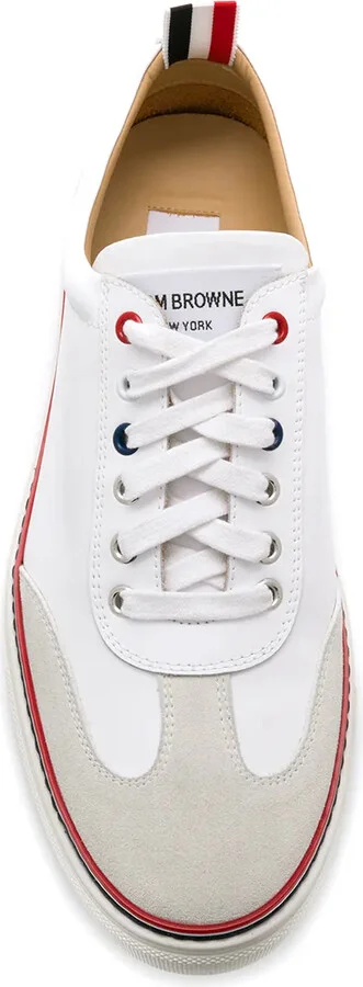 Low-Top Calfskin Sneakers - Image 4