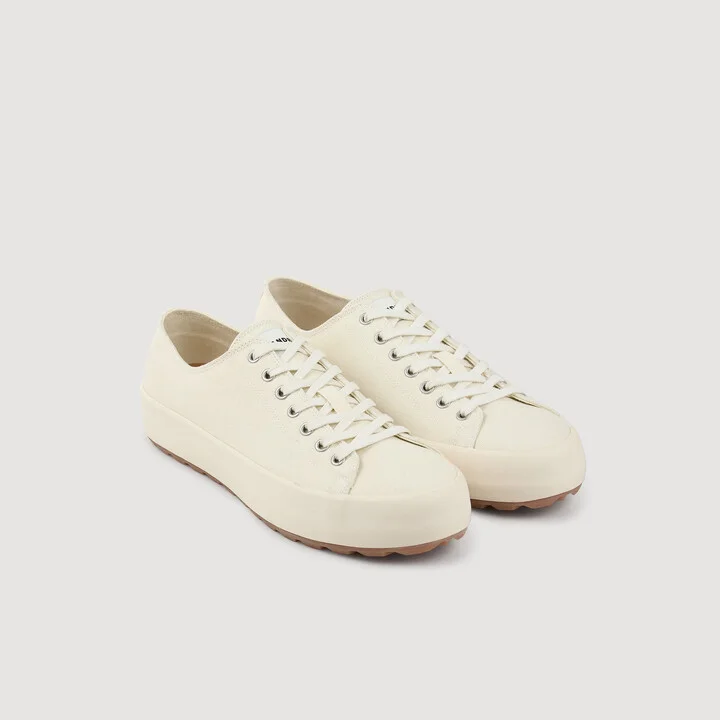 Low-top canvas sneakers - Image 2
