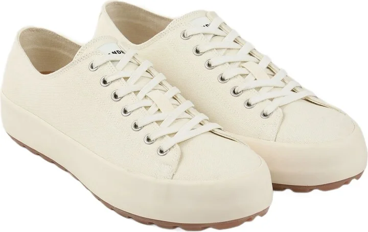 Low-top canvas sneakers - Image 2
