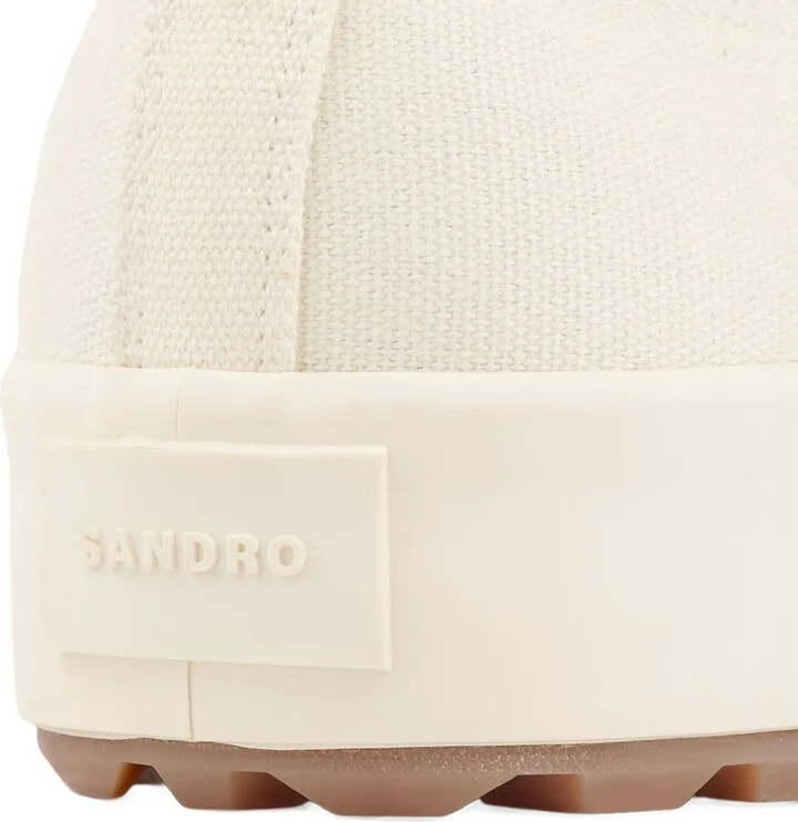 Low-top canvas sneakers - Image 4