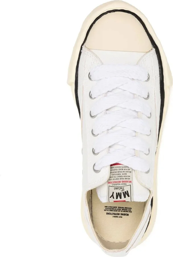 Low-Top Canvas Sneakers - Image 4