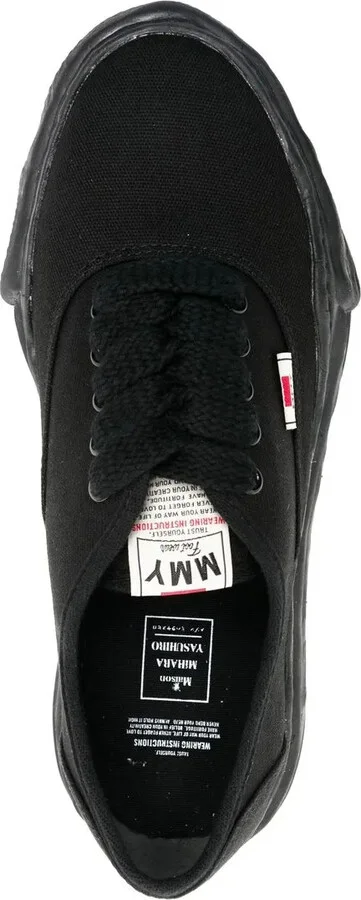 Low-Top Canvas Sneakers - Image 4