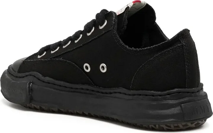 Low-Top Canvas Sneakers - Image 3