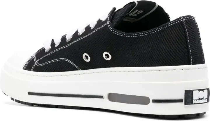 Low-Top Canvas Sneakers - Image 3