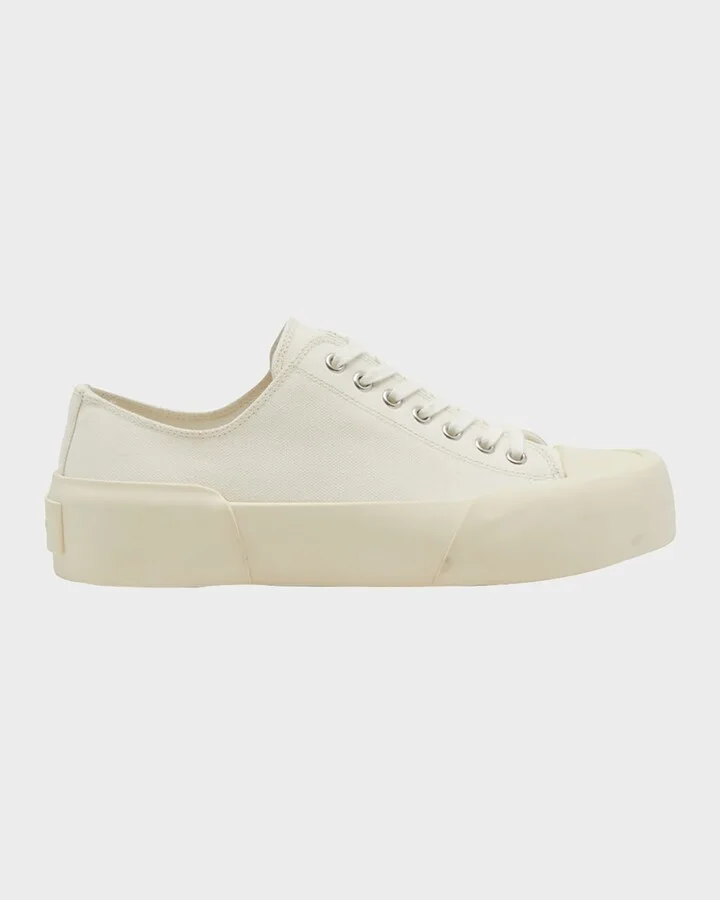 Low-Top Canvas Sneakers