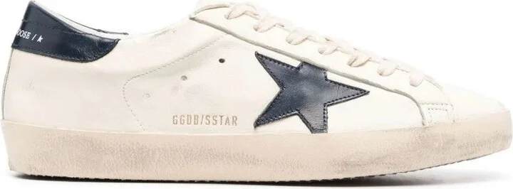 Low-Top Casual Sneakers With Distressed Finish