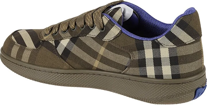 Low-top Check Sneakers - Image 3