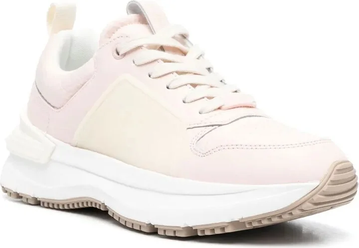 Low-Top Chunky-Sole Lace-Up Sneakers - Image 2