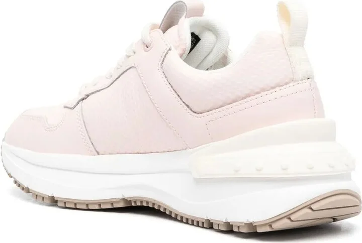 Low-Top Chunky-Sole Lace-Up Sneakers - Image 3