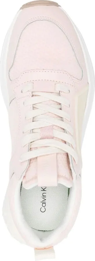 Low-Top Chunky-Sole Lace-Up Sneakers - Image 4