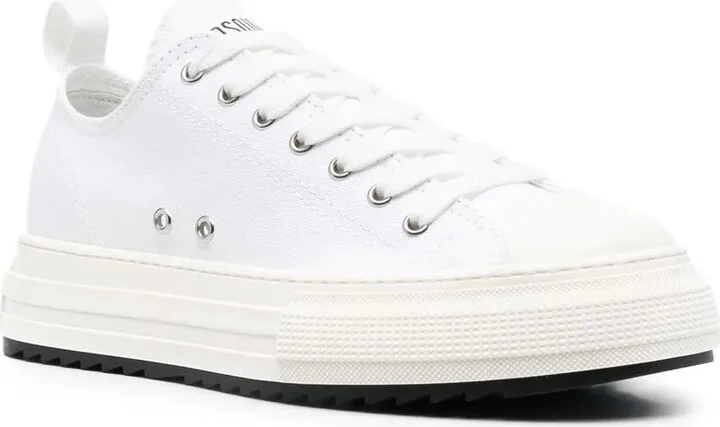 Low-Top Flatform Sneakers - Image 2