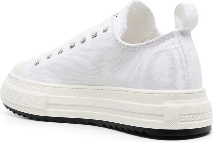 Low-Top Flatform Sneakers - Image 3