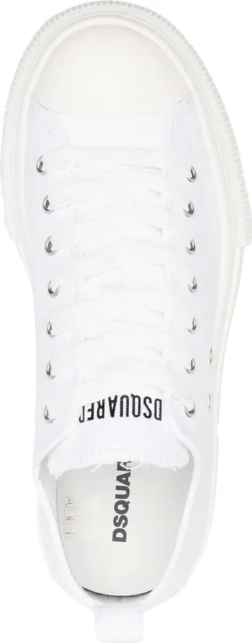 Low-Top Flatform Sneakers - Image 4