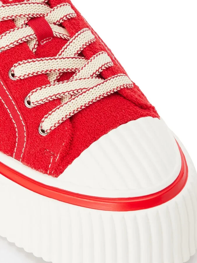 Low-Top Flatform Sneakers - Image 4