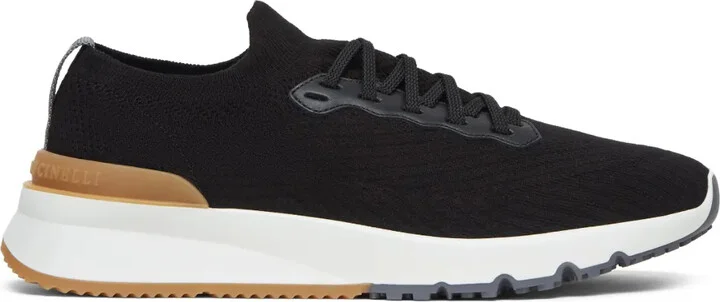 Low-Top Knitted Sneakers