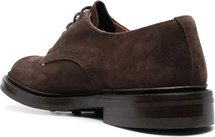 Low-Top Lace-Up Derby Shoes - Image 3