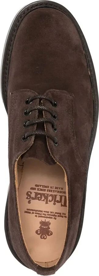 Low-Top Lace-Up Derby Shoes - Image 4