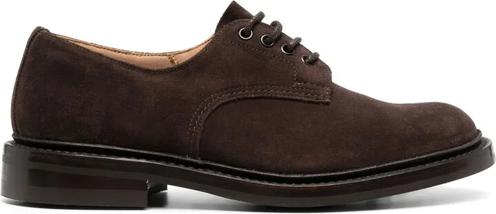 Low-Top Lace-Up Derby Shoes