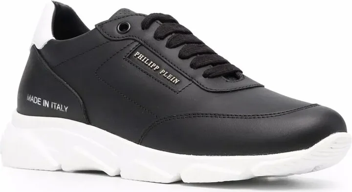 Low-Top Lace-Up Sneakers - Image 2