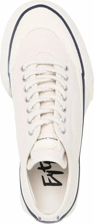 Low-Top Lace-Up Sneakers - Image 4