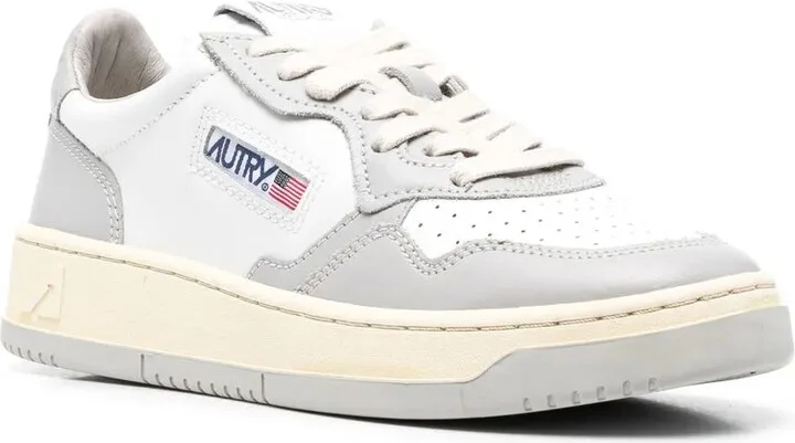 Low-Top Lace-Up Sneakers - Image 2