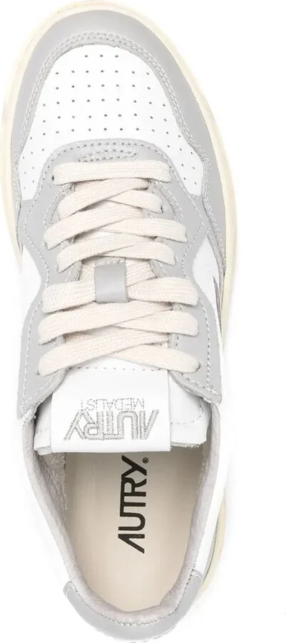 Low-Top Lace-Up Sneakers - Image 4