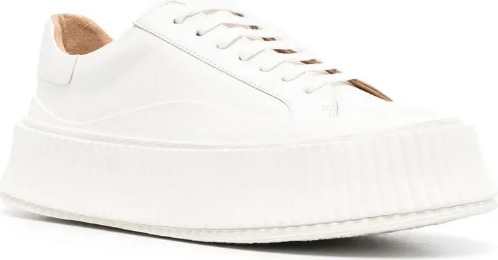 Low-Top Lace-Up Sneakers - Image 2