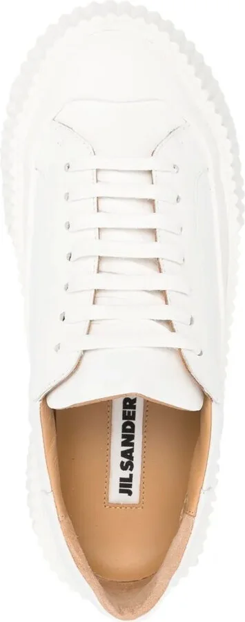 Low-Top Lace-Up Sneakers - Image 4