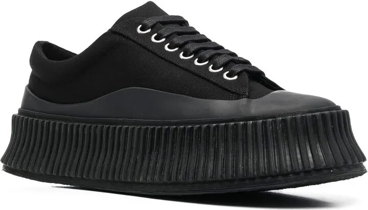 Low-Top Lace-Up Sneakers - Image 2