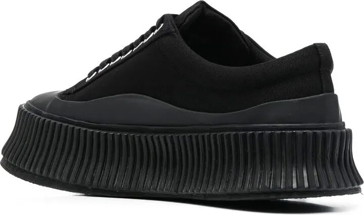 Low-Top Lace-Up Sneakers - Image 3