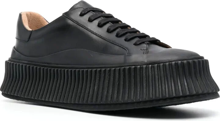 Low-Top Lace-Up Sneakers - Image 2