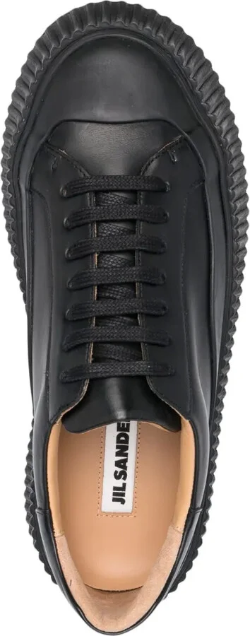 Low-Top Lace-Up Sneakers - Image 4