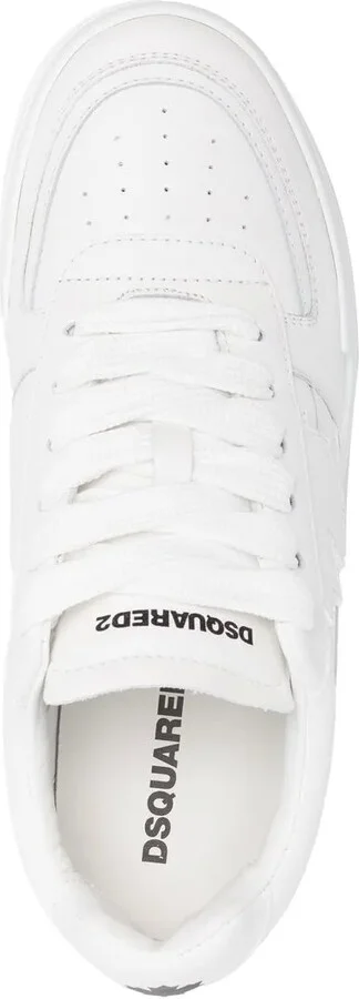 Low-Top Lace-Up Sneakers - Image 4