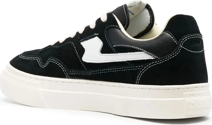 Low-Top Lace-Up Sneakers - Image 2