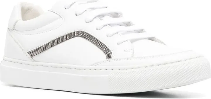 Low-Top Lace-Up Sneakers - Image 2