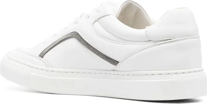 Low-Top Lace-Up Sneakers - Image 3