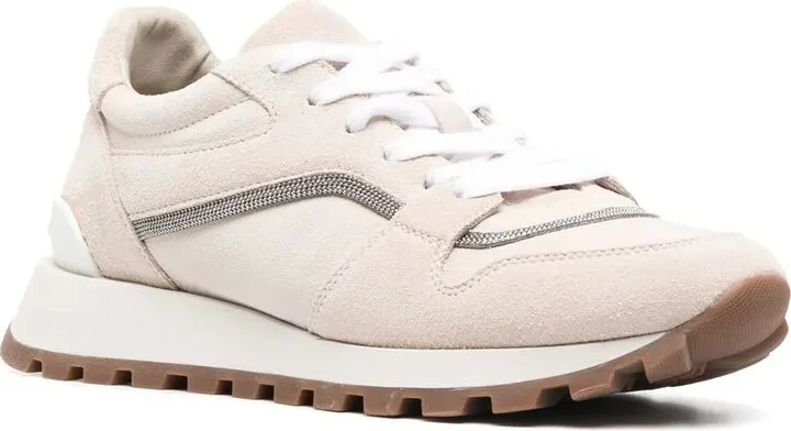 Low-Top Lace-Up Sneakers - Image 2