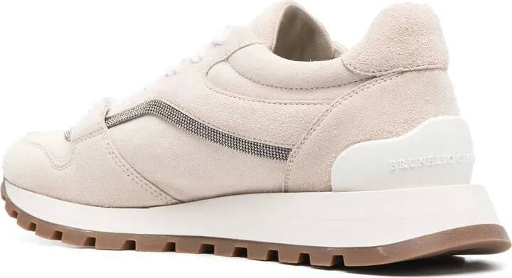 Low-Top Lace-Up Sneakers - Image 3