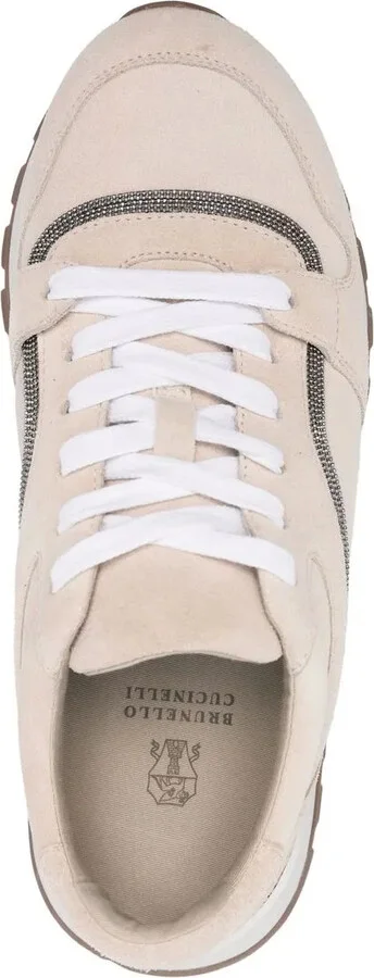 Low-Top Lace-Up Sneakers - Image 4