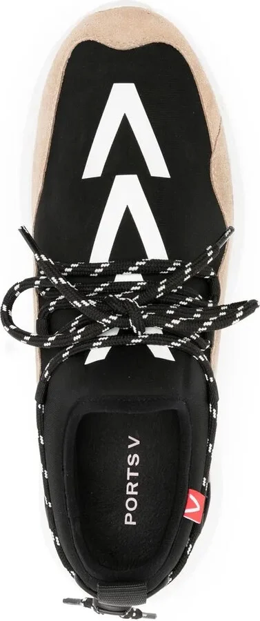 Low-Top Lace-Up Sneakers - Image 4