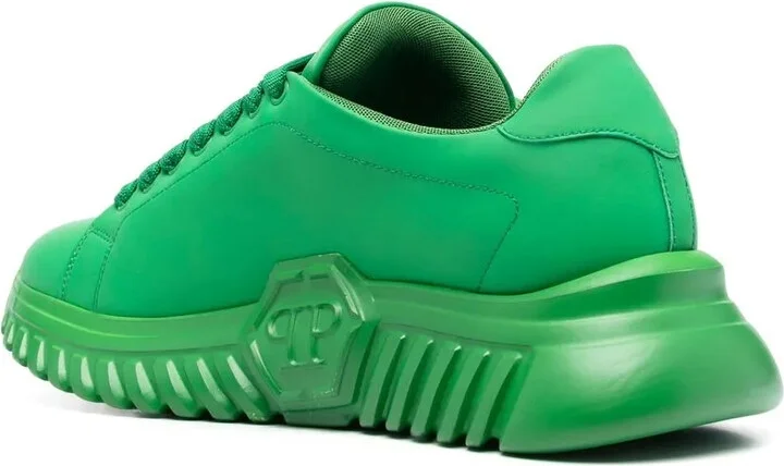 Low-Top Lace-Up Sneakers - Image 3