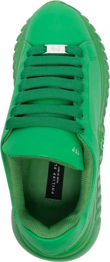 Low-Top Lace-Up Sneakers - Image 4