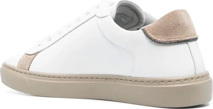 Low-Top Lace-Up Sneakers - Image 3