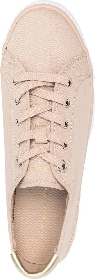 Low-Top Lace-Up Sneakers - Image 4
