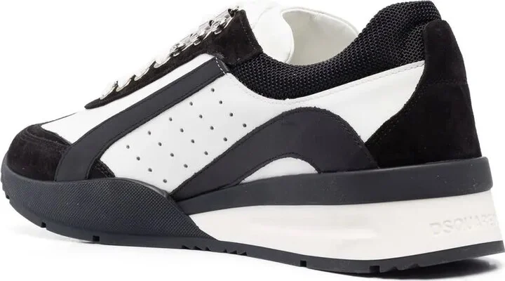 Low-Top Lace-Up Sneakers - Image 3