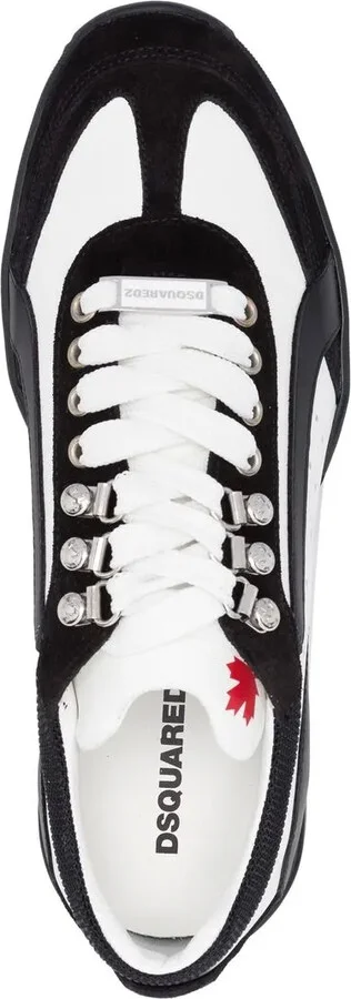 Low-Top Lace-Up Sneakers - Image 4