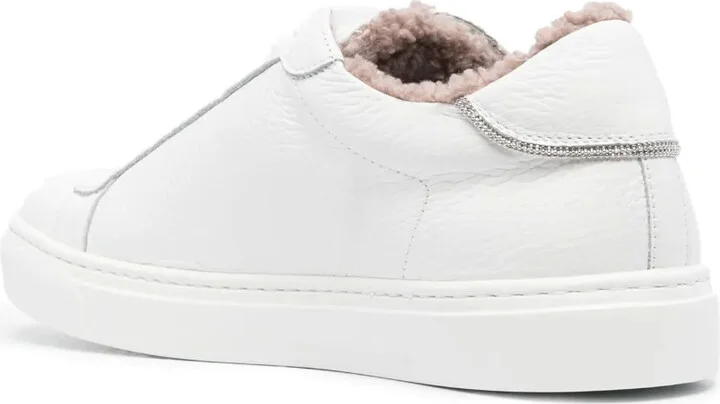 Low-Top Lace-Up Sneakers - Image 3