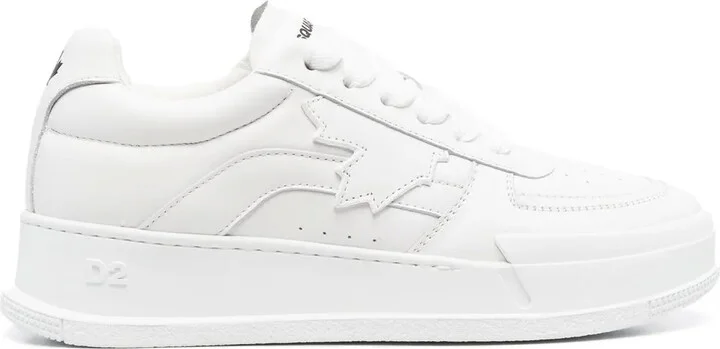 Low-Top Lace-Up Sneakers