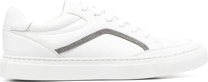 Low-Top Lace-Up Sneakers